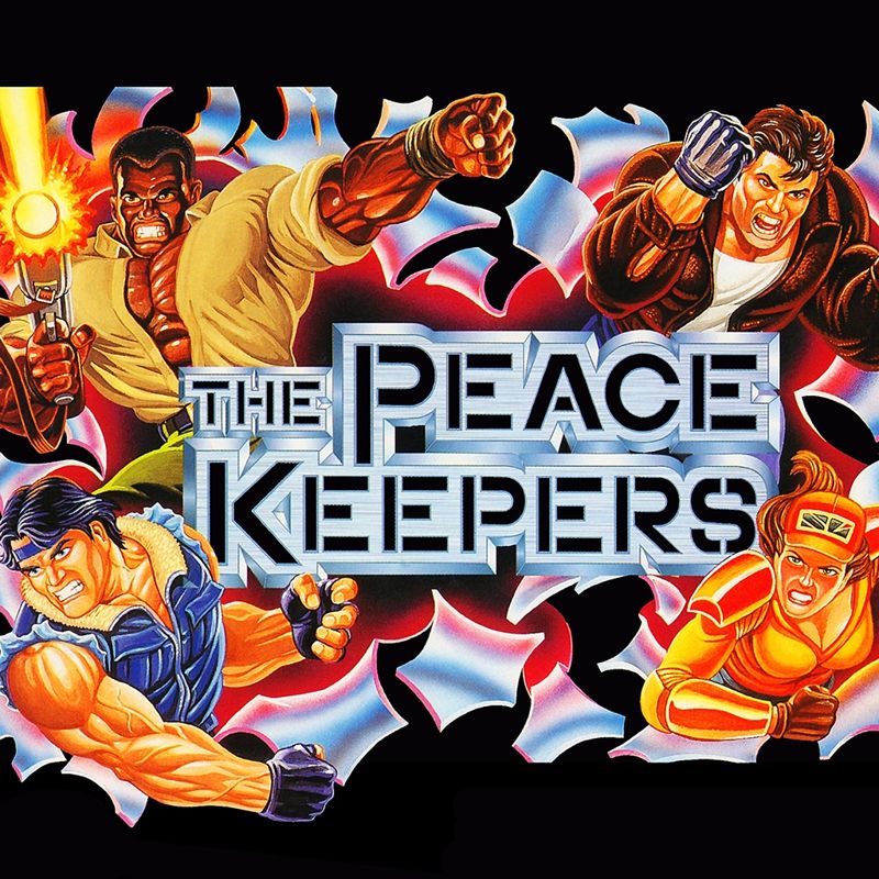 Peace Keepers box art for Super Nintendo